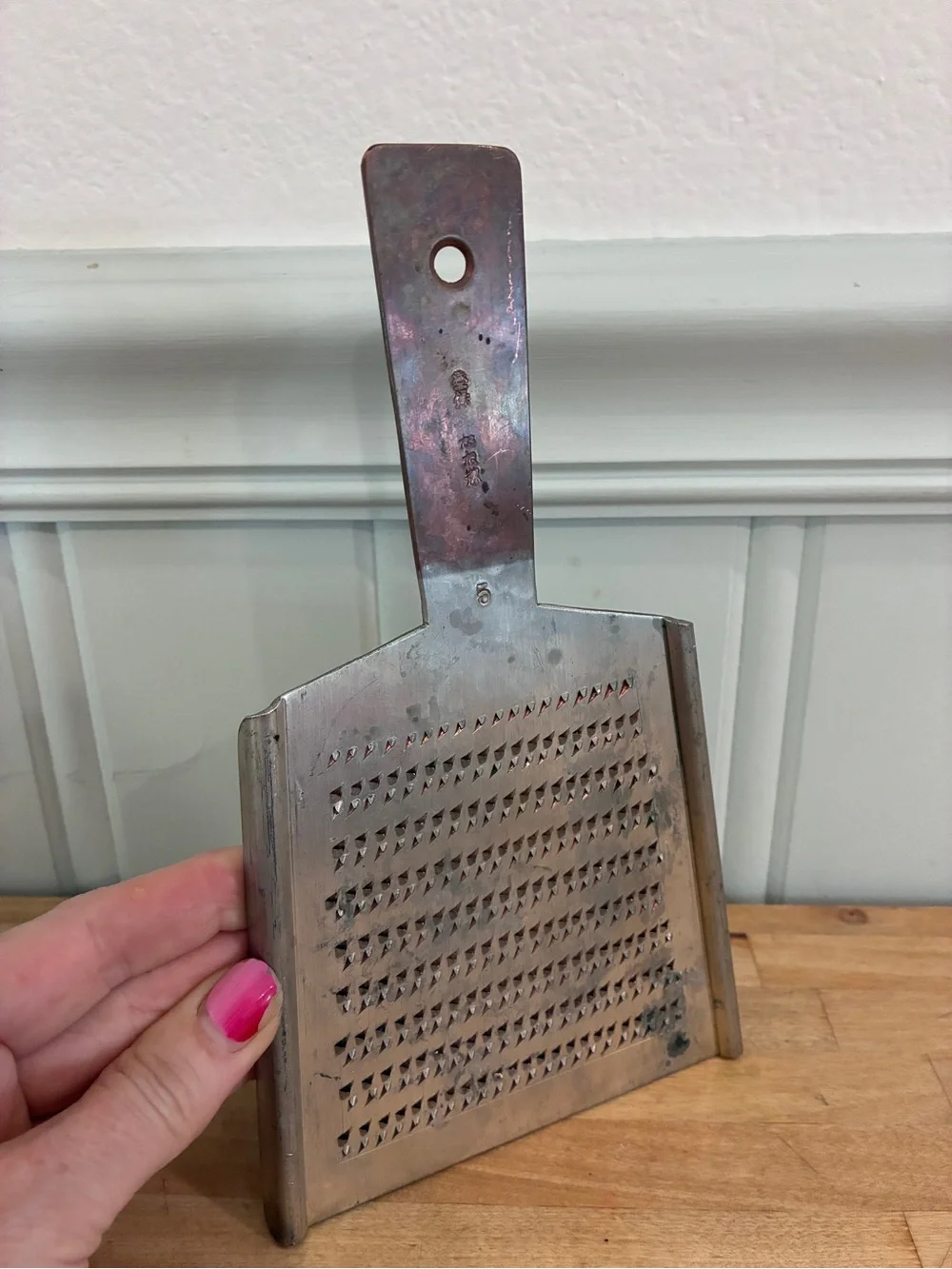 Oroshigane Handheld Copper Japanese Grater